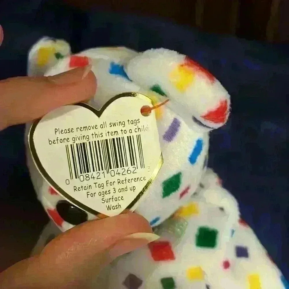1999/2000 Ty 2K Bear Ty Beanie Baby, with errors - Picture 3 of 5